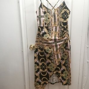 Almost Famous Floral/Chain Versace style